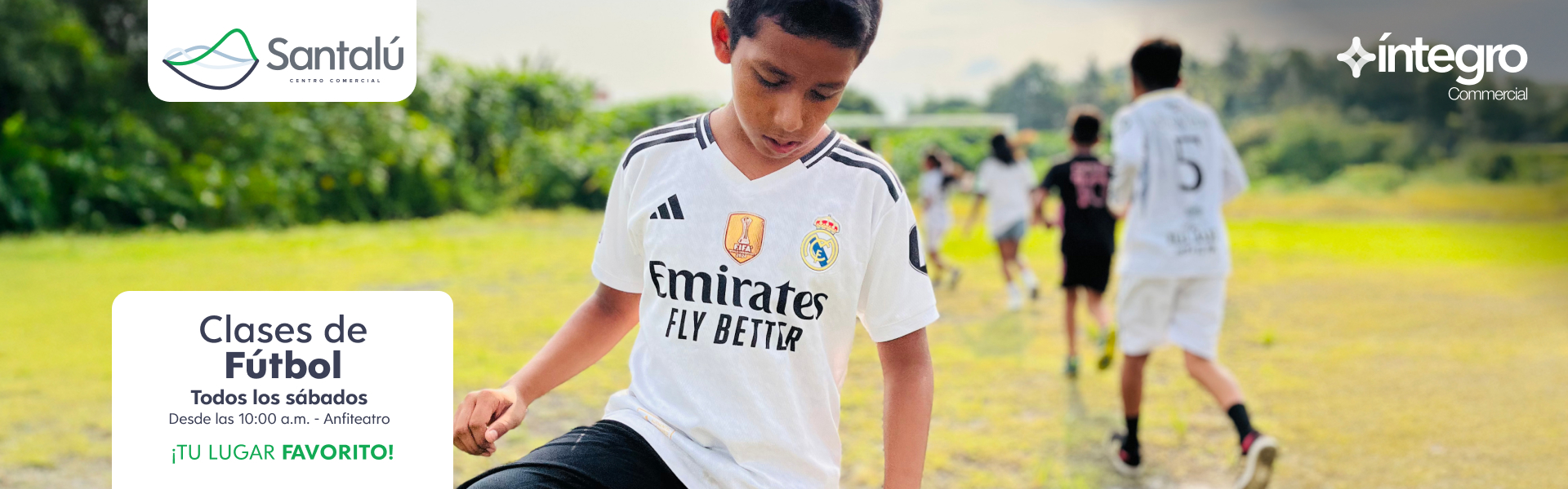 Pagina Web Clases de Futbol Santalu - Home