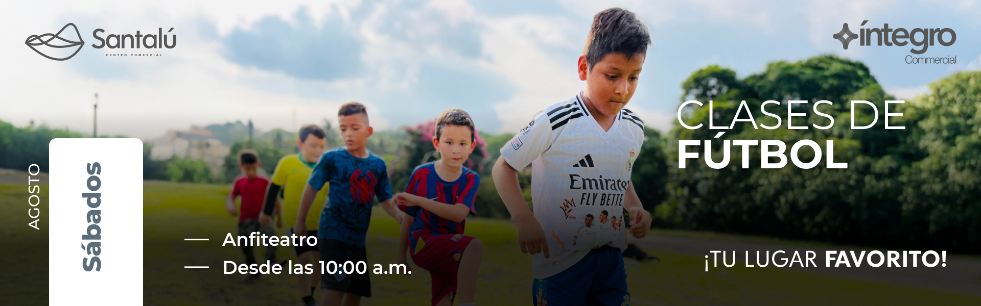 Pagina Web Clases de Futbol Santalu - Home