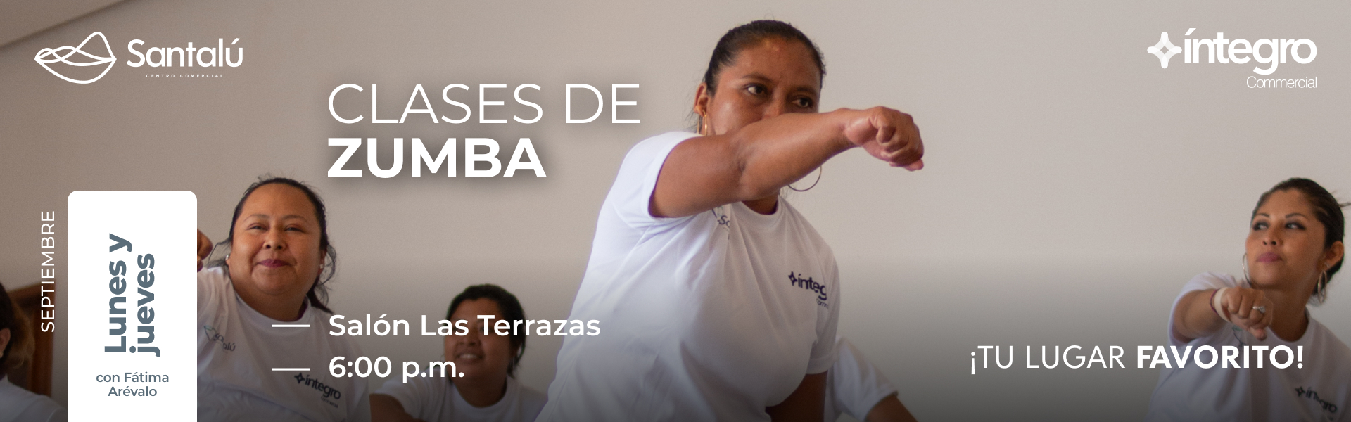 Pagina Web Clases de zumba Santalu - Home