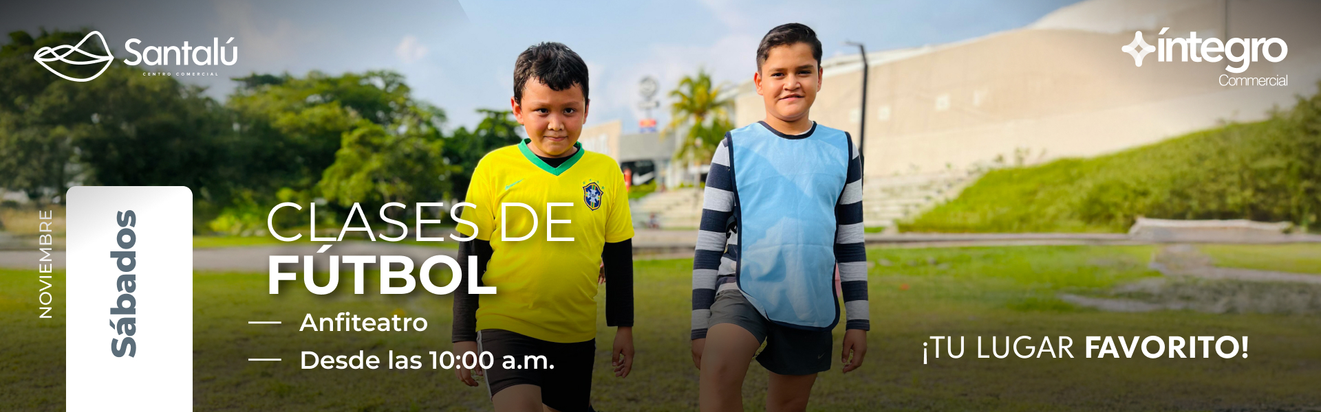 Pagina Web Clases de Futbol Santalu - Home