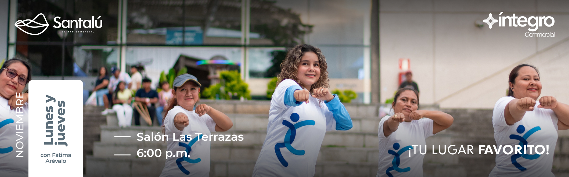 Pagina Web Clases de zumba Santalu - Home