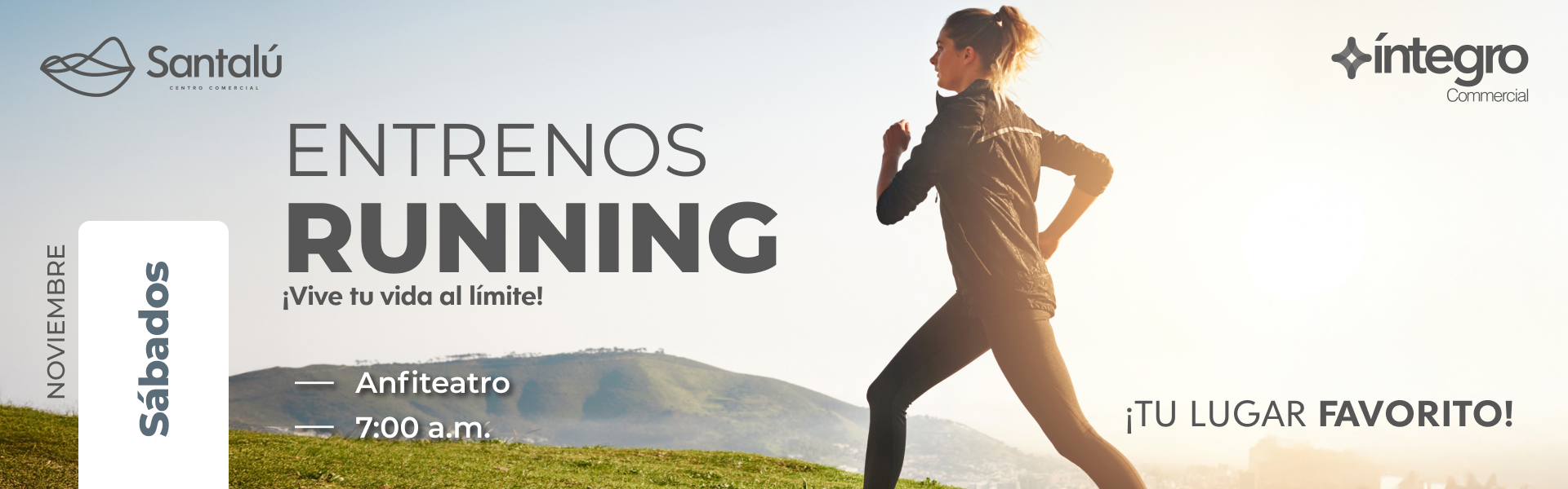 Pagina Web Entrenos Running Santalu - Home