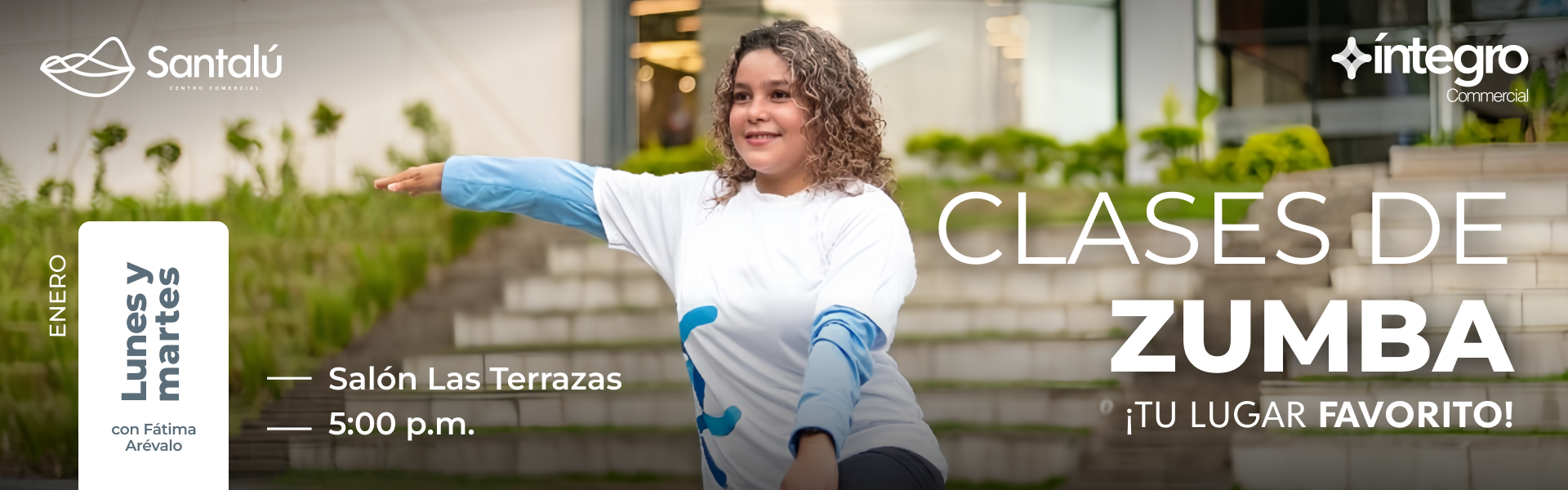 Pagina Web Clases de zumba Santalu 1 - Home